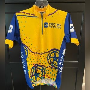 Vintage MS cycling jersey
